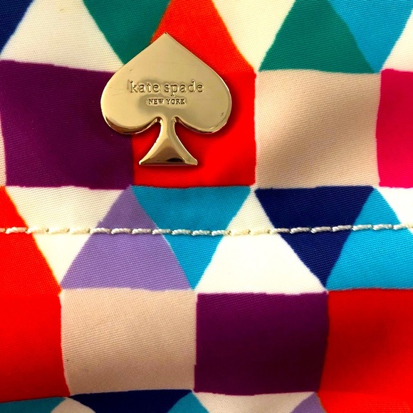 Kate Spade Geomatrix Multicolored Nylon Crossbody - Picture 2 of 5